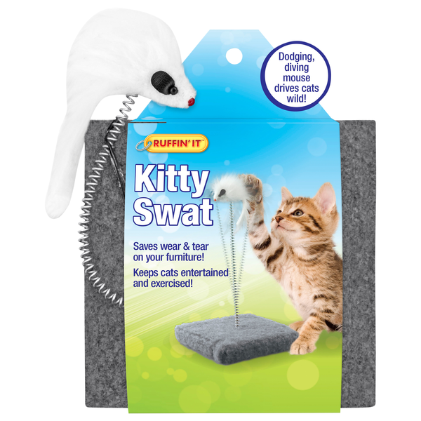 Ruffin' It Kitty Swat Cat Toy