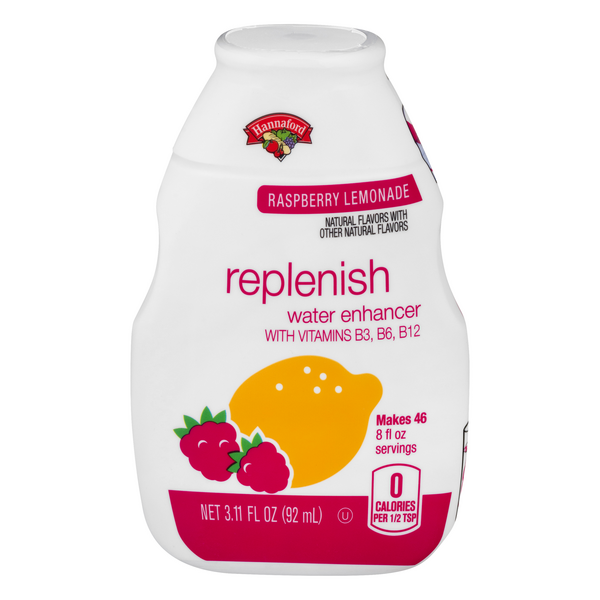 Hannaford Replenish Water Enhancer Raspberry Lemonade