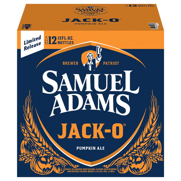 Samuel Adams Jack-O Pumpkin Ale - 12 pk
