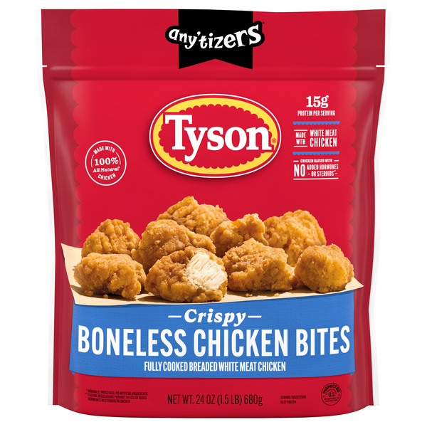 Tyson Any'tizers Crispy Boneless Chicken Bites Frozen
