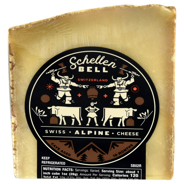 Schellen Bell Swiss Alpine Cheese Block