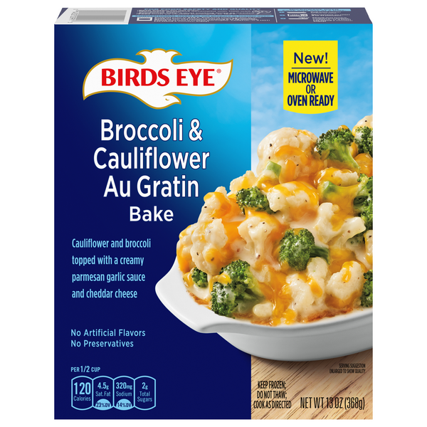 Birds Eye Broccoli & Cauliflower Au Gratin Bake Frozen