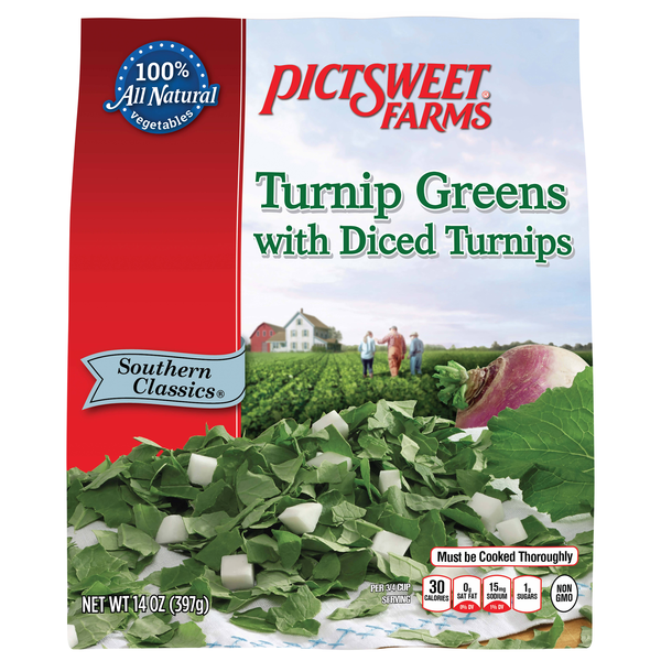 Pictsweet Farms Turnip Greens with Diced Turnips Frozen