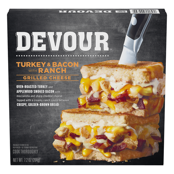 Buy 2: DEVOUR Frozen Sandwiches Coupon 39432 Checkout 51, 47% OFF