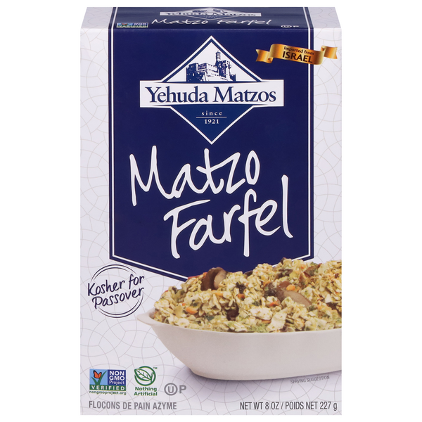 Yehuda Matzo Farfel Kosher For Passover