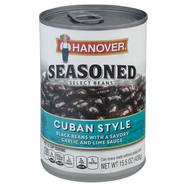 Save on Hanover Seasoned Black Beans Cuban Style Order Online Delivery