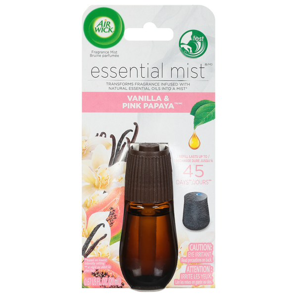 Save on Air Wick Essential Mist Vanilla & Pink Papaya Air Freshener