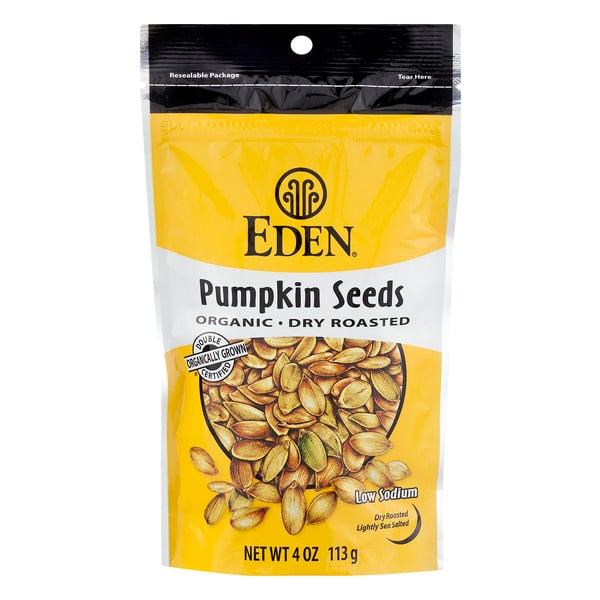 Eden Pumpkin Seeds Dry-Roasted Organic