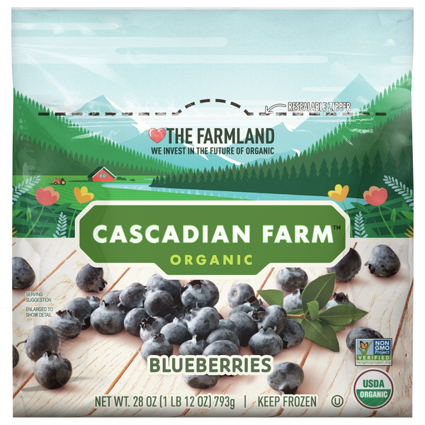 Cascadian Farm Organic Whole Blueberries Frozen