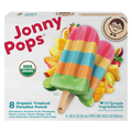 JonnyPops Organic Tropical Paradise Punch Pops - 8 ct Frozen