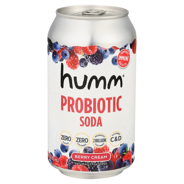 Save on Humm Berry Cream Probiotic Soda Order Online Delivery GIANT