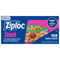Ziploc Easy Guide Snack Bags