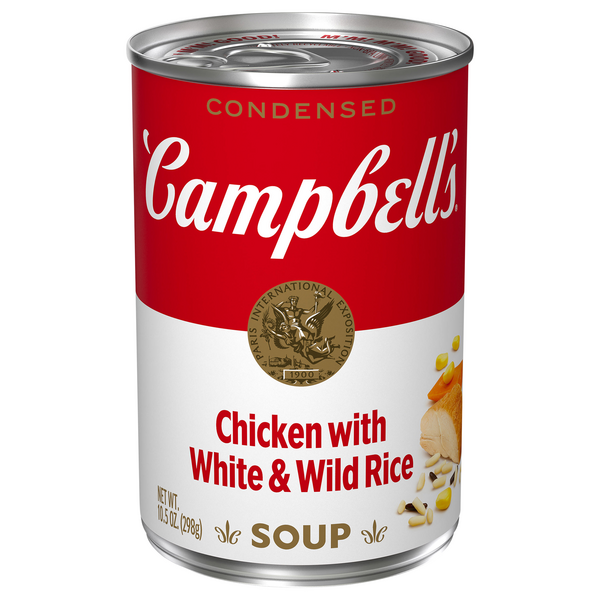 Campbell's Condensed Chicken with White & Wild Rice Soup