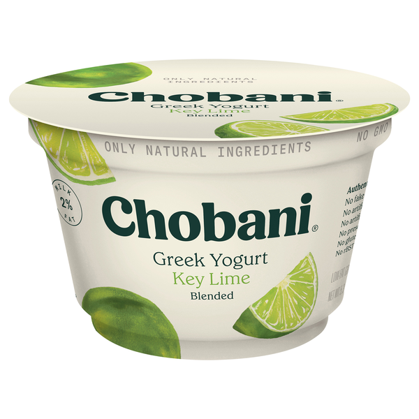 Chobani Low Fat Key Lime Blended Greek Yogurt Cup