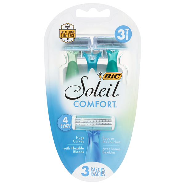 BIC Soleil Comfort 4 Blades Razors