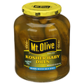 Mt. Olive Kosher Baby Dill Pickles with Sea Salt