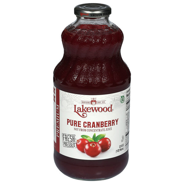 Lakewood 100% Pure Cranberry Juice Fresh Pressed
