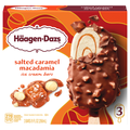 Haagen-Dazs Salted Caramel Macadamia Ice Cream Bars - 3 ct