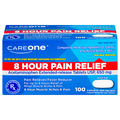 CareOne 8 Hour Pain Relief Extended Release Acetaminophen 650 mg Caplets