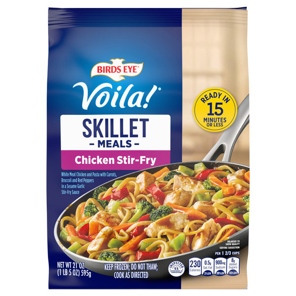 Birds Eye Voila! Chicken Stir-Fry Frozen Skillet Meal