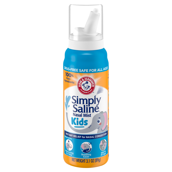 Arm & Hammer Simply Saline Jr. CoComelon Nasal Mist