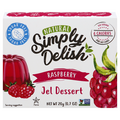Simply Delish Jel Dessert Raspberry