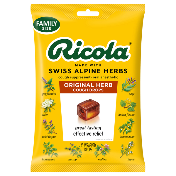 Ricola Original Herb Cough Drops Family Size