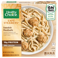 Healthy Choice Cafe Steamers Swedish Meatballs Frozen Meal