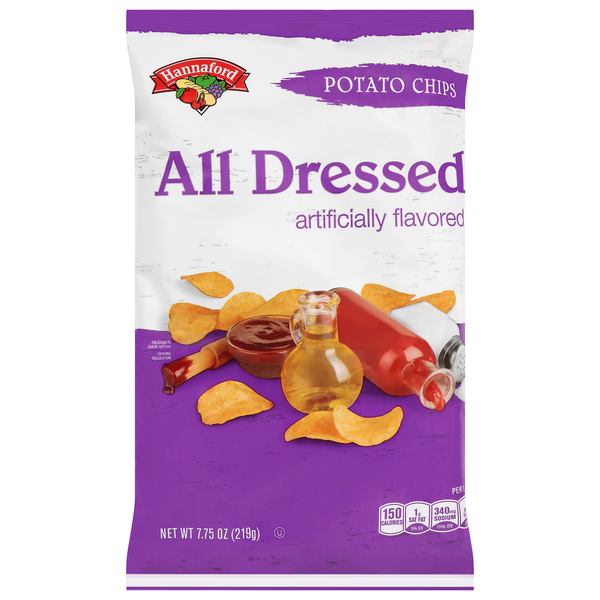 Hannaford All Dressed Potato Chips