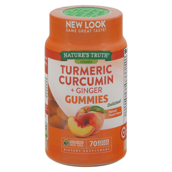 Save on Nature's Truth Vitamins Turmeric Curcumin + Ginger Vegan