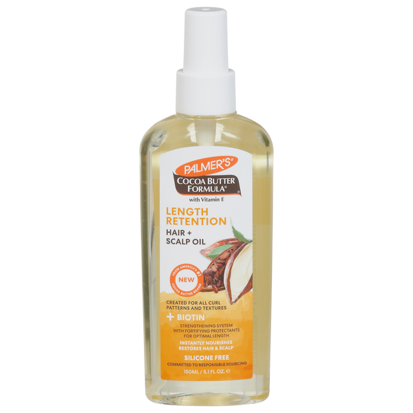 Palmer's Cocoa Butter Formula Length Retention Hair + Scalp Oil