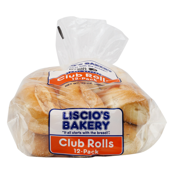 Save on Liscio's Bakery Deli Style Club Sandwich Rolls 12 ct Order