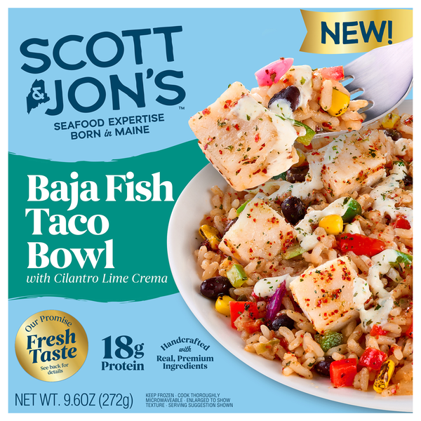 Scott & Jon's Baja Fish Taco Bowl Frozen