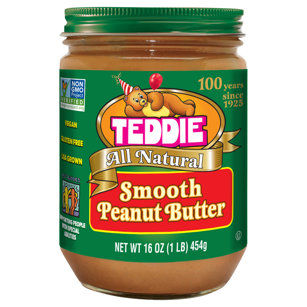 Teddie All Natural Smooth Peanut Butter