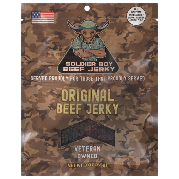 Save on Soldier Boy Beef Jerky Original Order Online Delivery MARTIN'S