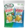 Sensible Portions Garden Veggie Straws Sea Salt/Zesty Ranch - 10 ct