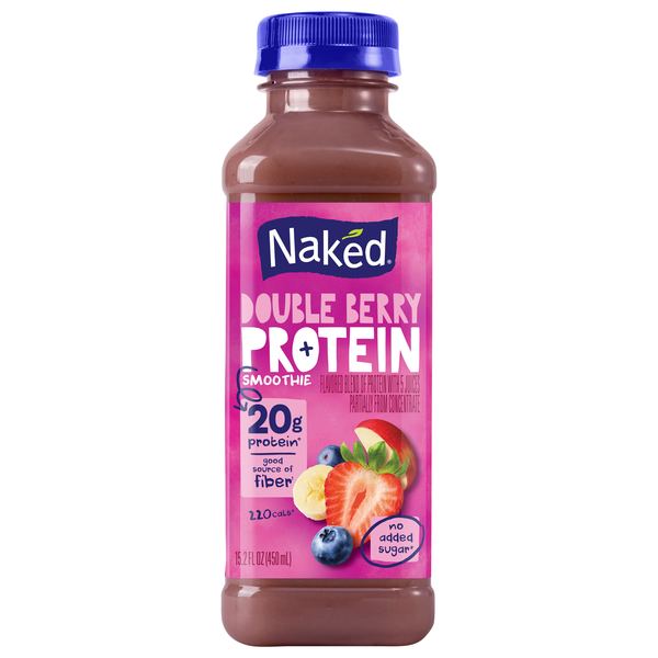 Naked Double Berry 20g Protein Smoothie