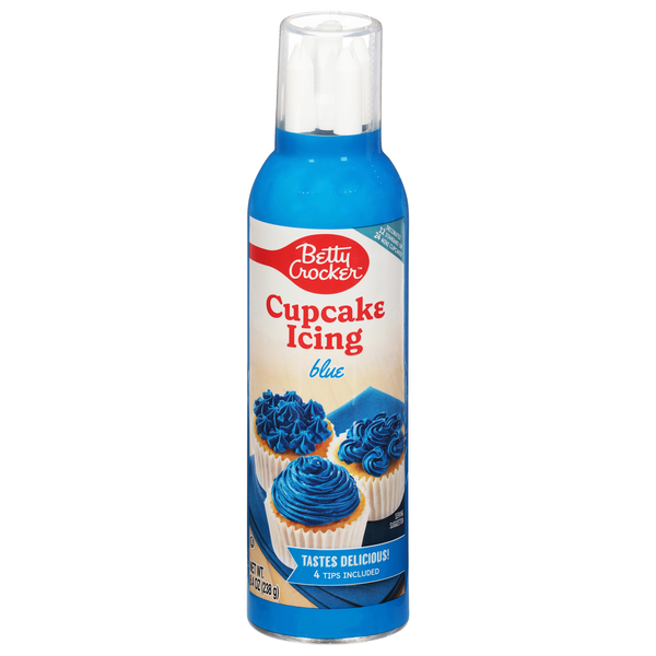 Betty Crocker Blue Cupcake Icing Aerosol
