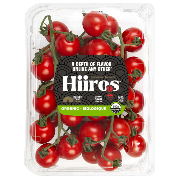 Hiiros Organic Tomatoes on the Vine