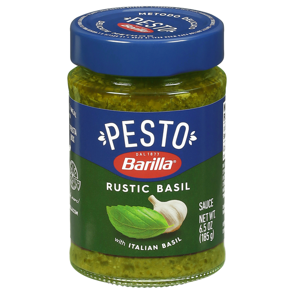 Barilla Imported Rustic Basil Pesto Pasta Sauce