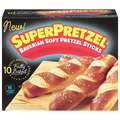 SuperPretzel Bavarian Soft Pretzel Sticks - 10 ct Frozen