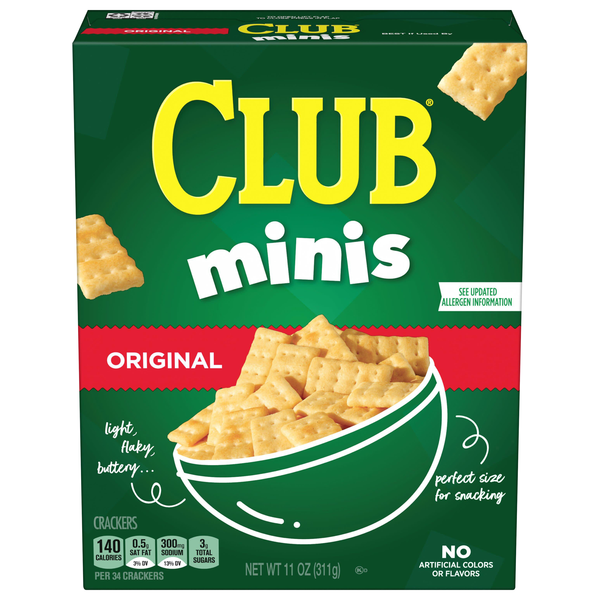 Save on Club Minis Original Crackers Order Online Delivery | GIANT