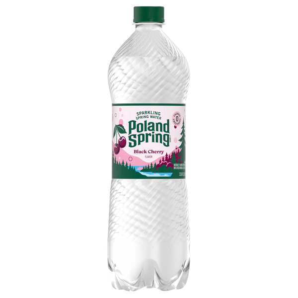 Poland Spring Black Cherry Sparkling Water