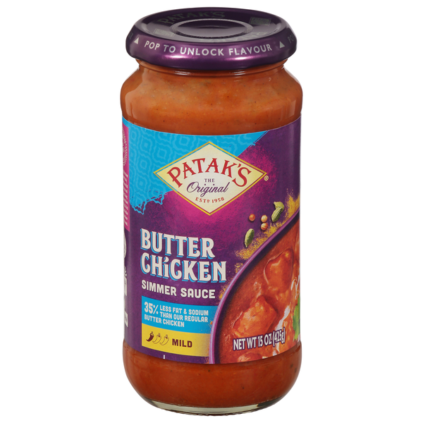 Patak's Mild Butter Chicken Simmer Sauce