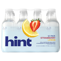 Hint Strawberry Lemon Water - 12 pk