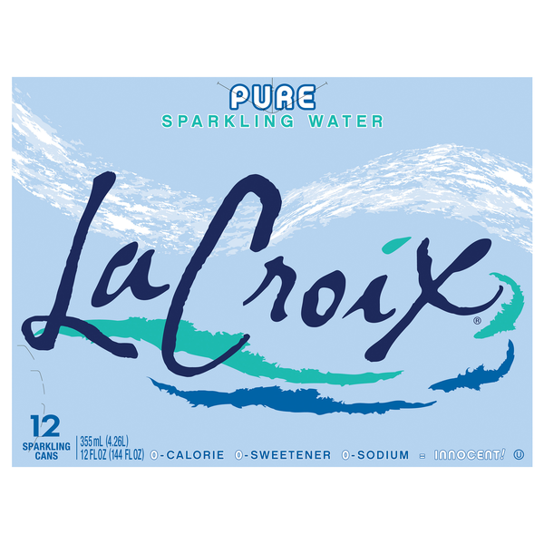 Save on LaCroix Pure Sparkling Water 12 pk Order Online Delivery Giant