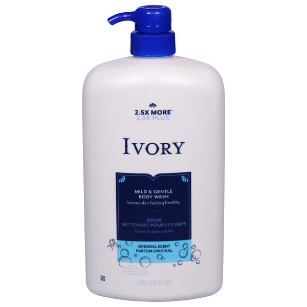 Save on Ivory Mild & Gentle Body Wash Original Scent Order Online