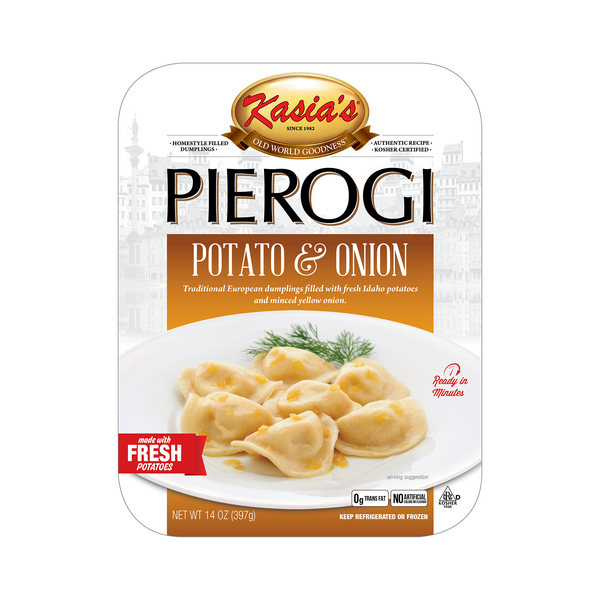 Kasia's Potato & Onion Pierogi