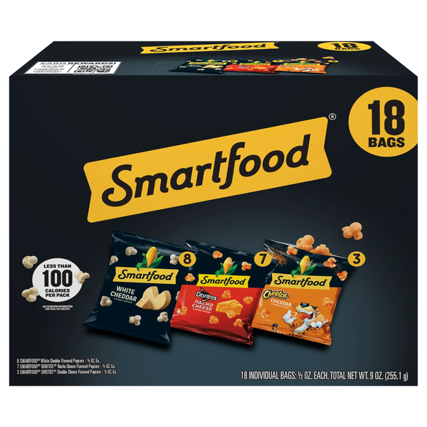 Smartfood Popcorn Variety Pack - 18 ct