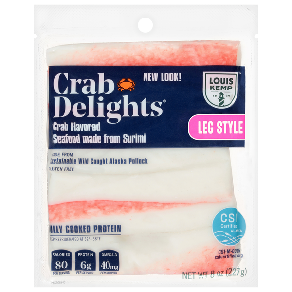 Louis Kemp Crab Delights Imitation Crab Leg